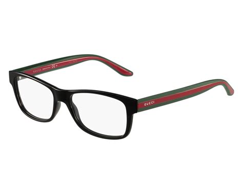 gucci glasses 1046 51n|Gucci GG1046 51N Eyeglasses in Black Green Red.